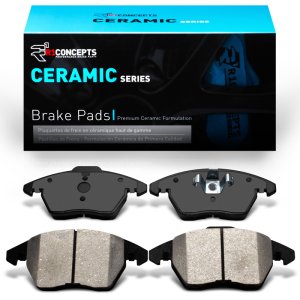 Volkswagen Bora Brake Pads - Front - R1 Concepts - R1 Ceramic - `05-`19